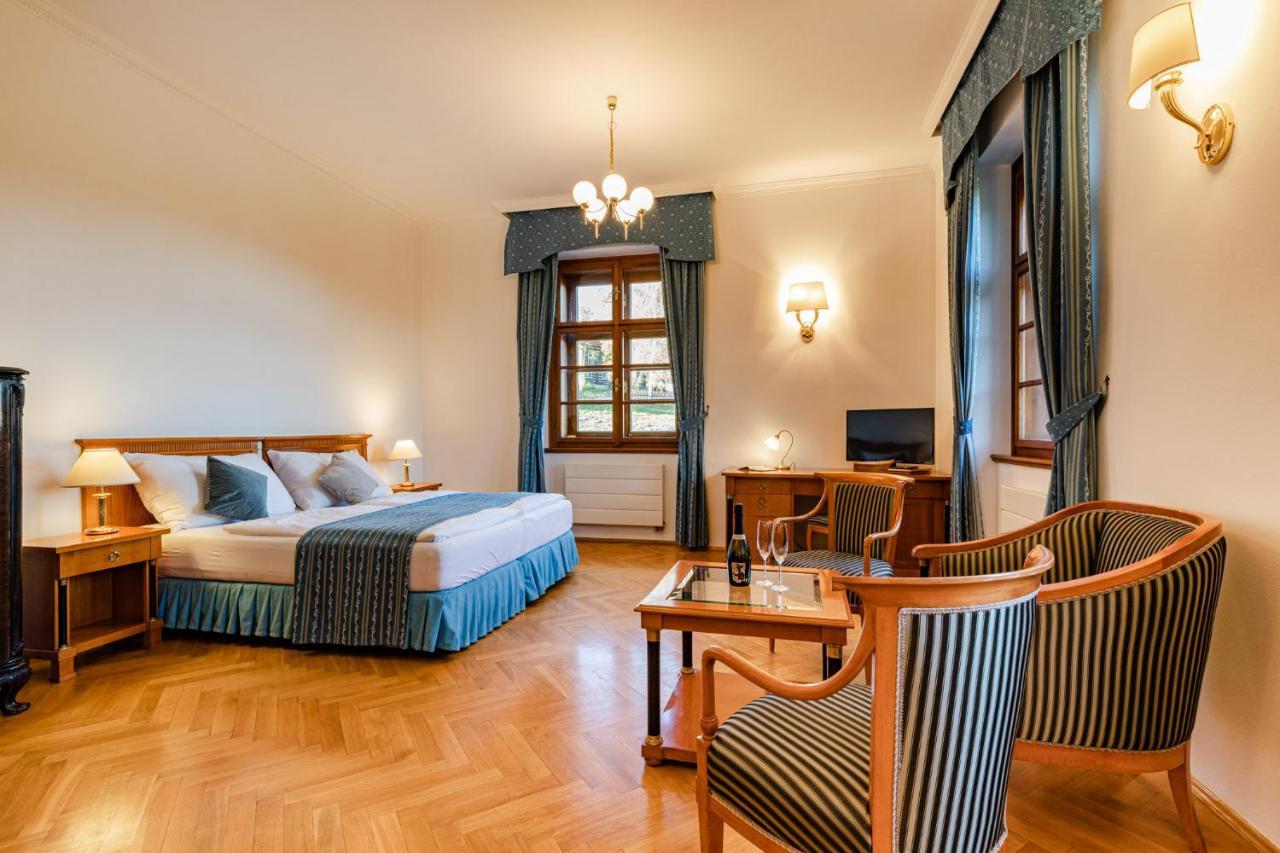 Wellness Hotel Zamecek Jetřichovice 外观 照片